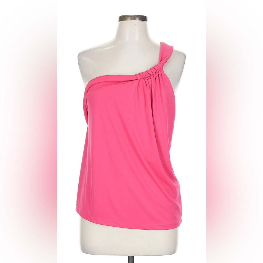 Zara Pink One-Shoulder top